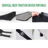 Maxbell Neck Cervical Traction Device Neck Spinal Decompression Home Use Pain