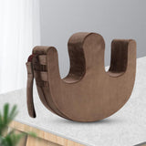 Maxbell Bed Turn Over Aid U Shape Turnover Device for Side Lying Patient Pad Coffee