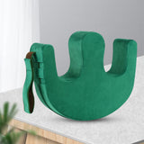 Maxbell Bed Turn Over Aid U Shape Turnover Device for Side Lying Patient Pad Green