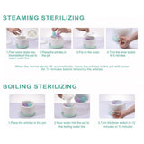 Maxbell Menstrual Cup Sterilizer Portable Steaming or Boiling Wash Kit for Travel
