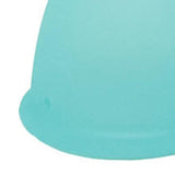 Maxbell Menstrual Cup Reusable Tampon and Pad Soft for Beginners Teen Blue L
