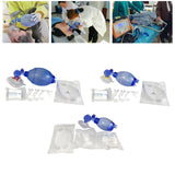 Maxbell CPR Manual Tool Kit PVC Practi Mask for First Aid Training Transfer Adult