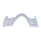 Maxbell 2x Silicone Night Mouth Guard Comfortable for Teeth Clenching Teeth Grinding Clear