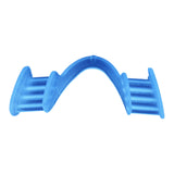 Maxbell 2x Silicone Night Mouth Guard Comfortable for Teeth Clenching Teeth Grinding Blue