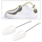 Maxbell Pair of Shoes Trees Boot Holder Plastic with Tension Spring for Men Women S