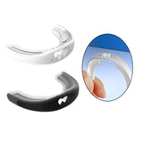 Maxbell Mouthguard Silicone Anti Snoring Bracket for Eliminate Bruxism Sleep Sport Black