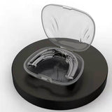Maxbell Mouthguard Silicone Anti Snoring Bracket for Eliminate Bruxism Sleep Sport Black
