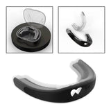 Maxbell Mouthguard Silicone Anti Snoring Bracket for Eliminate Bruxism Sleep Sport Black