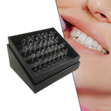 Maxbell 32Pcs Composite Resin Dental Veneers Mould Dentist Tools Aesthetic Mould