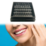 Maxbell 32Pcs Composite Resin Dental Veneers Mould Dentist Tools Aesthetic Mould
