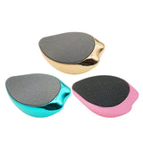 Maxbell Portable Foot File Reusable Foot Care Tool for Cracked Heel Wet and Dry Feet Golden