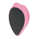 Maxbell Portable Foot File Reusable Foot Care Tool for Cracked Heel Wet and Dry Feet Pink