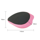 Maxbell Portable Foot File Reusable Foot Care Tool for Cracked Heel Wet and Dry Feet Pink