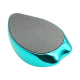 Maxbell Portable Foot File Reusable Foot Care Tool for Cracked Heel Wet and Dry Feet Green
