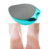 Maxbell Portable Foot File Reusable Foot Care Tool for Cracked Heel Wet and Dry Feet Green
