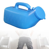 Maxbell Male Urinal with Handle & Lid 1200ml Bedpan for Travelers Disabled Seniors