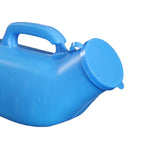 Maxbell Male Urinal with Handle & Lid 1200ml Bedpan for Travelers Disabled Seniors