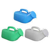 Maxbell Male Urinal with Handle & Lid 1200ml Bedpan for Travelers Disabled Seniors