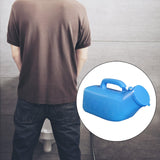 Maxbell Male Urinal with Handle & Lid 1200ml Bedpan for Travelers Disabled Seniors
