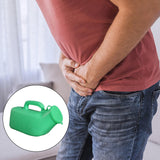Maxbell Male Urinal with Handle & Lid 1200ml Bedpan for Travelers Disabled Seniors
