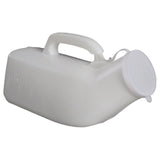 Maxbell Male Urinal with Handle & Lid 1200ml Bedpan for Travelers Disabled Seniors