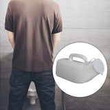 Maxbell Male Urinal with Handle & Lid 1200ml Bedpan for Travelers Disabled Seniors