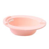 Maxbell Sitz Bath Bidet Hemorrhoids Relieve Perineal Soaking for Standard Toilet Pink