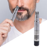 Maxbell Washable Nose & Ear Hair Trimmer for Men No Battery Razor Nasal Shaver