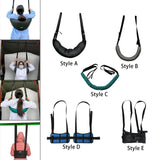 Maxbell Back Stretcher Lumbar Traction Device Back Traction for Herniated Disc Style A