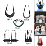 Maxbell Back Stretcher Lumbar Traction Device Back Traction for Herniated Disc Style A