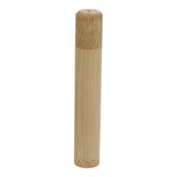 Maxbell Natural Bamboo Toothbrush Tube Hand Made Tooth Brush Holder 16cm for Kids