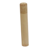 Maxbell Natural Bamboo Toothbrush Tube Hand Made Tooth Brush Holder 16cm for Kids