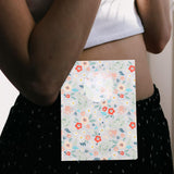 Maxbell Protective Cover Pouch Bag System Colostomy Bags for Colostomy Urostomy flower square