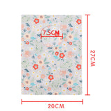 Maxbell Protective Cover Pouch Bag System Colostomy Bags for Colostomy Urostomy flower square