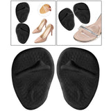 Maxbell 2x Metatarsal Pads Absorb Sweat Suit for All Shoes Comfortable Black