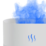 Maxbell Air Humidifier USB with Realistic Flame Auto Shut Off Home Decor  White
