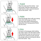 Maxbell Vacuum Suction Apparatus Airway Clearing Device Home Kit for Adult Toddler