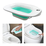 Maxbell Electric Sitz Bath for Toilet Bidet Folding for Postpartum for Most Toilets