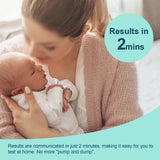 Maxbell Breastmilk Test Strips for Results in 2 minute Precise detect
