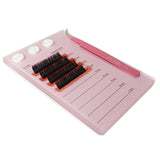 Maxbell lash extension Tray Lashes False Lash Tray Lash Extension Supplies Pink