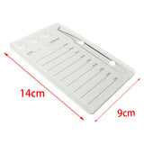 Maxbell lash extension Tray Lashes False Lash Tray Lash Extension Supplies White