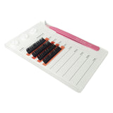 Maxbell lash extension Tray Lashes False Lash Tray Lash Extension Supplies White