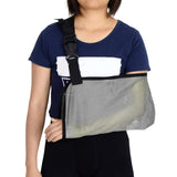 Maxbell Breathable Arm Sling Breathable Sports brace Shoulder Bathroom Child grey