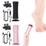 Maxbell Electric Foot Callus Remover Portable Kit Dead Skin Removal Massager Pink