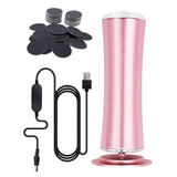 Maxbell Electric Foot Callus Remover Portable Kit Dead Skin Removal Massager Pink