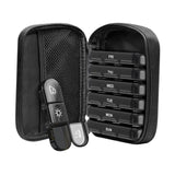 Maxbell Portable Pill Cases with 7 Individual Pill Boxes 21 Grid Sealing Design