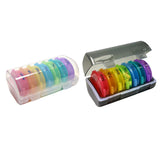 Maxbell Pill Cases with 7 Individual Pill Boxes 21 Grids Sealing Transparent