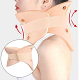 Maxbell Cervical Neck Traction Device Neck Support Brace Adjustable for Adult L