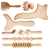 Maxbell Manual Wood Massage Tools Muscle Roller Tool Anti Cellulite B