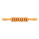 Maxbell Manual Wood Massage Tools Muscle Roller Tool Anti Cellulite C